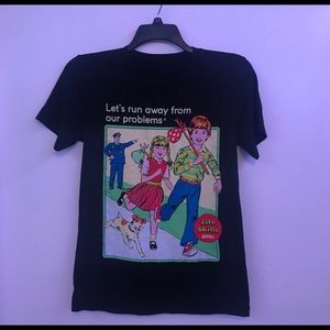 Steven Rhodes “Lets run away from our problems”